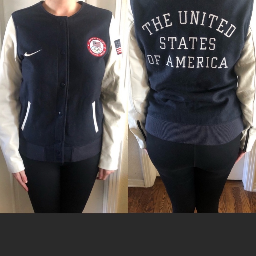 RARE🔥Nike USA Olympics Women’s Bomber Jacket